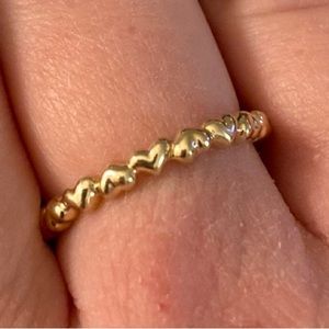 vintage sterling silver signed pandora infinity heart forever love